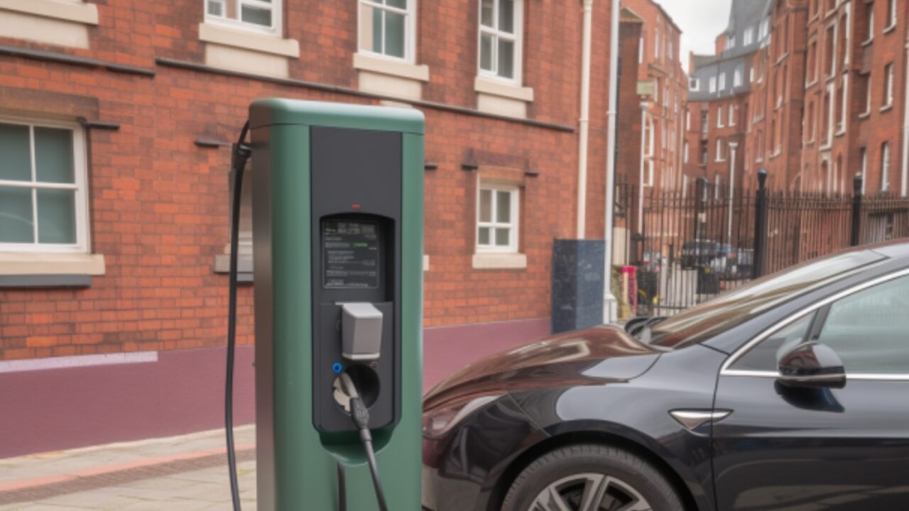 impression of Liverpool EV charger