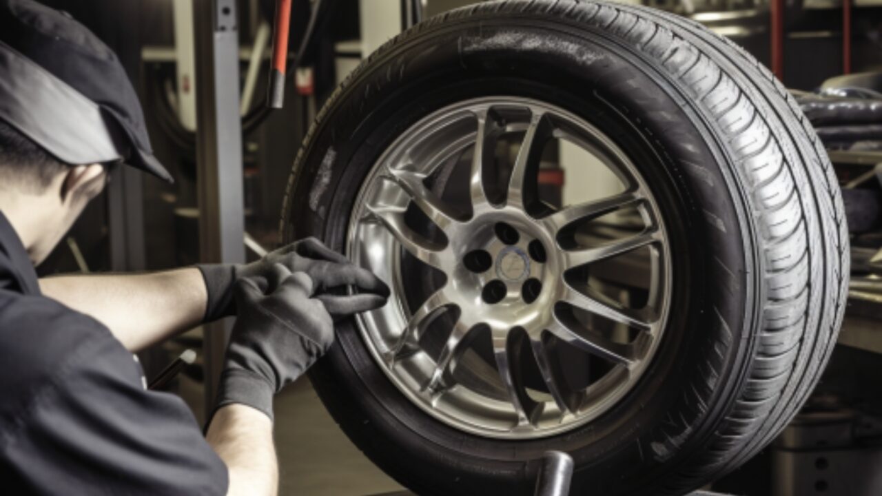 Tyre fitting service