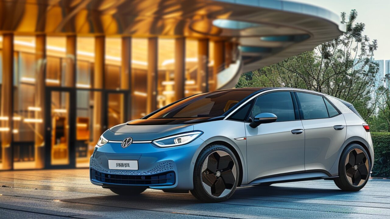 Artists impression of VW EV