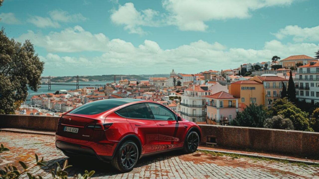 EV charging Driving in Europe Portugal